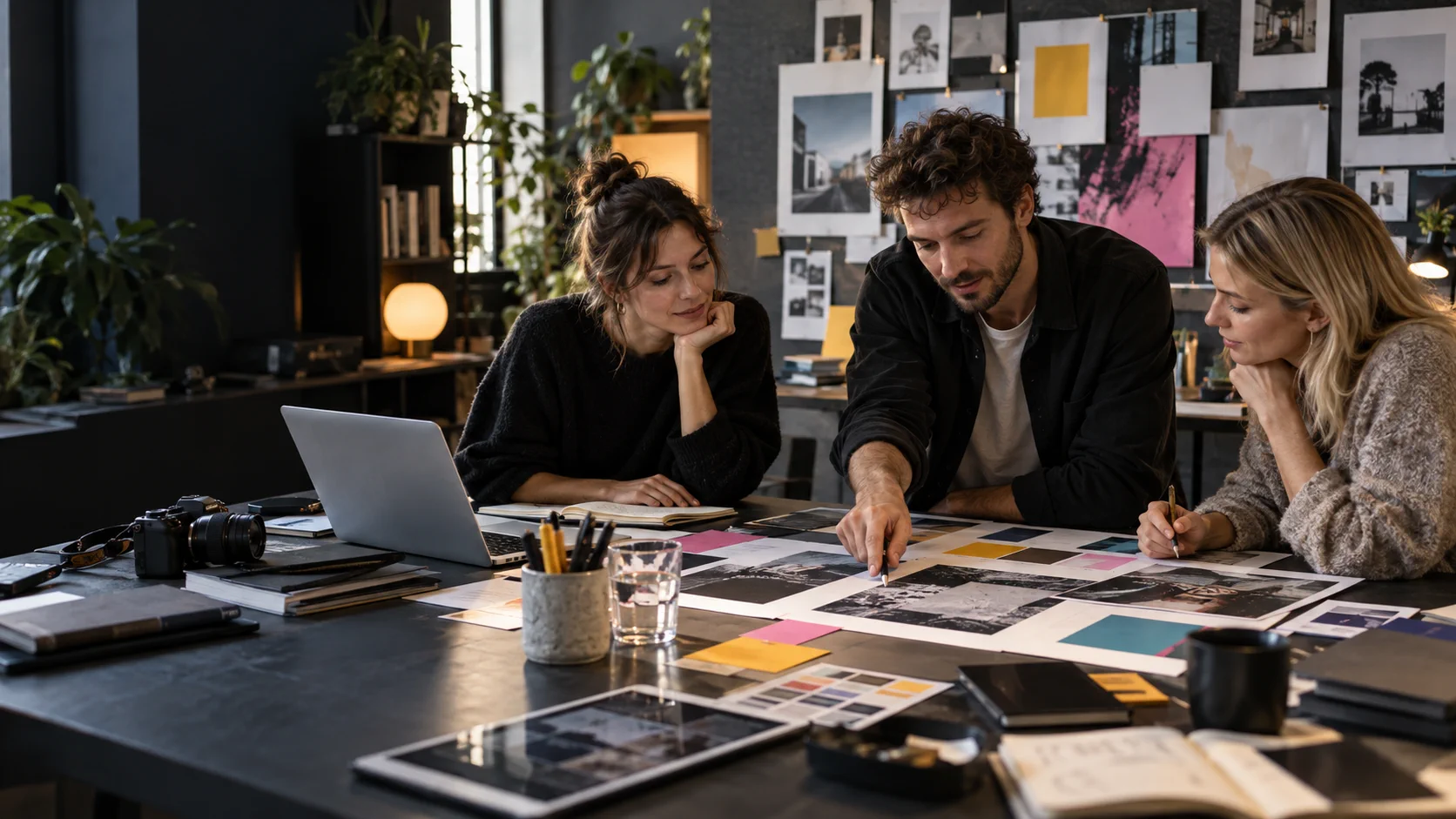 Kreatywny warsztat strategiczny w studio marketingowym