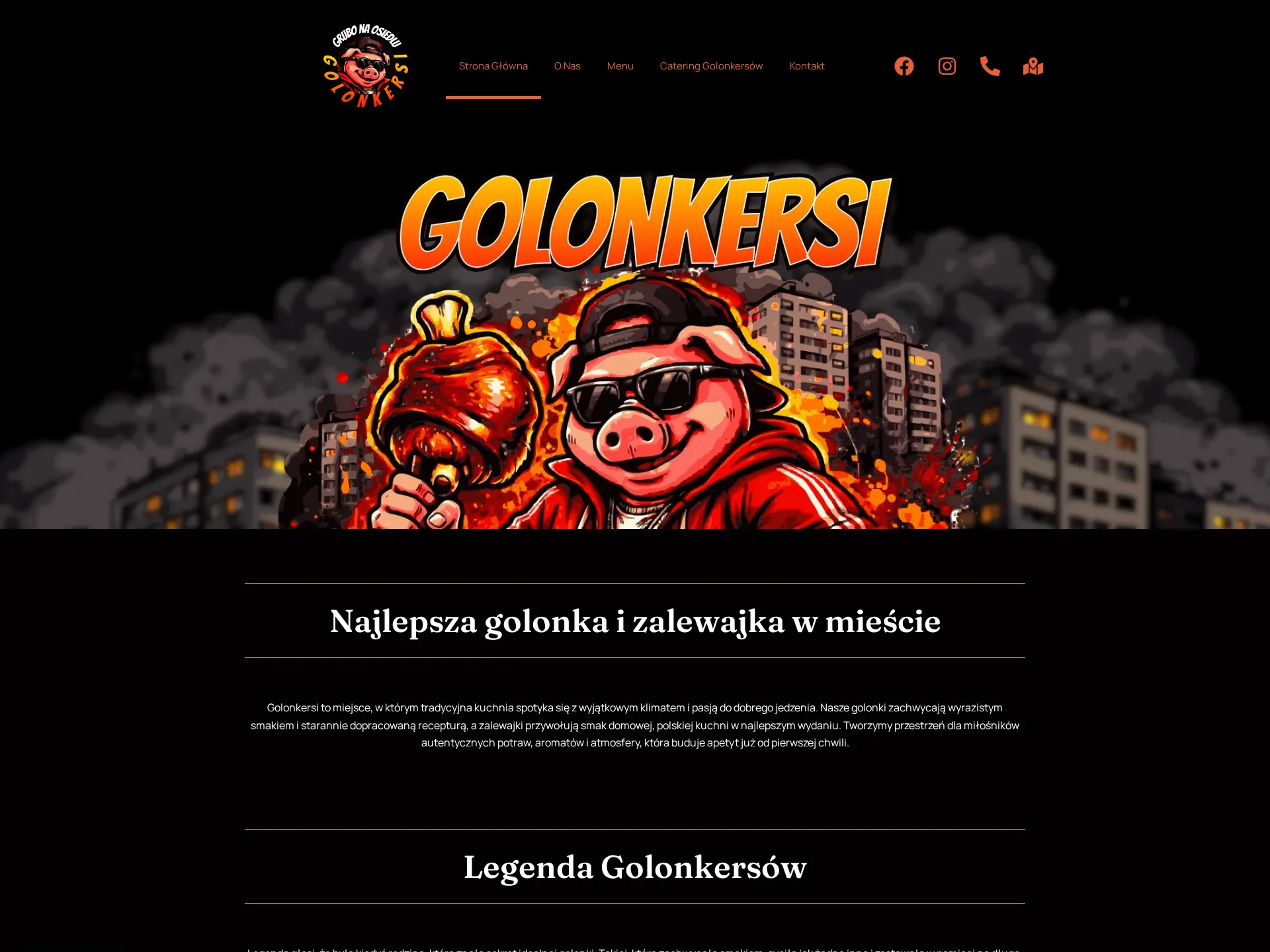 Strona internetowa Golonkersi